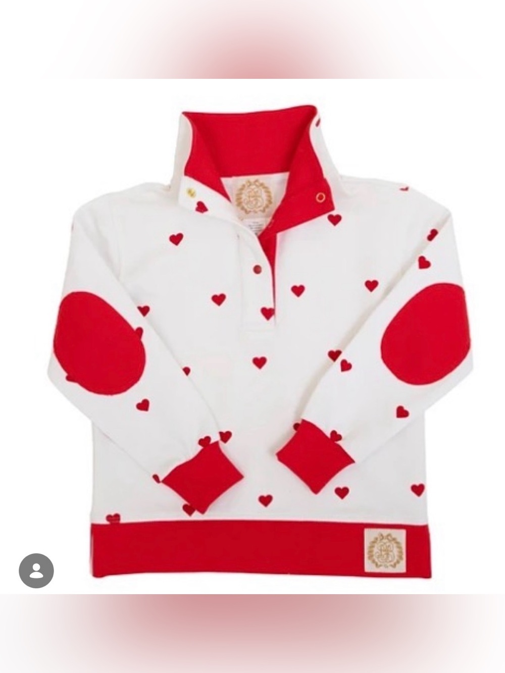 The Beaufort Bonnet Co Pendleton Popped Collar Heart Eyes with Richmond Red 6